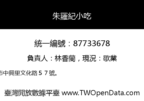 朱羅紀小吃