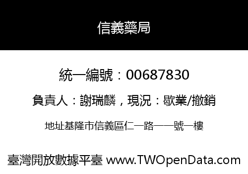 信義藥局