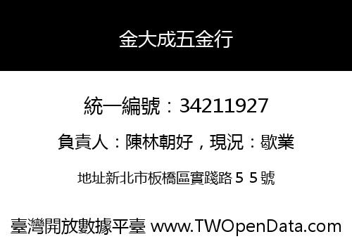 金大成五金行