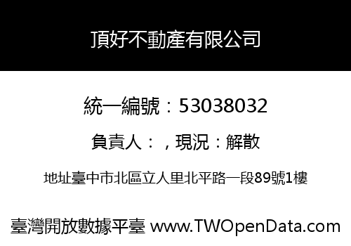 頂好不動產有限公司