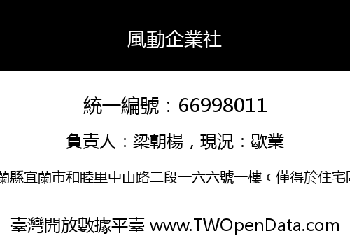 風動企業社