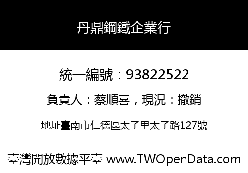 丹鼎鋼鐵企業行