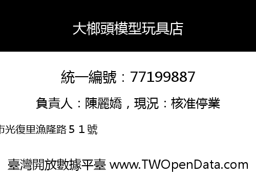 大榔頭模型玩具店