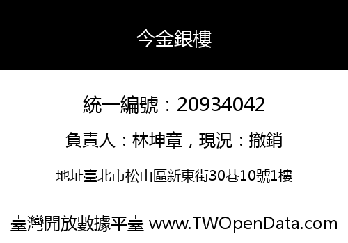 今金銀樓
