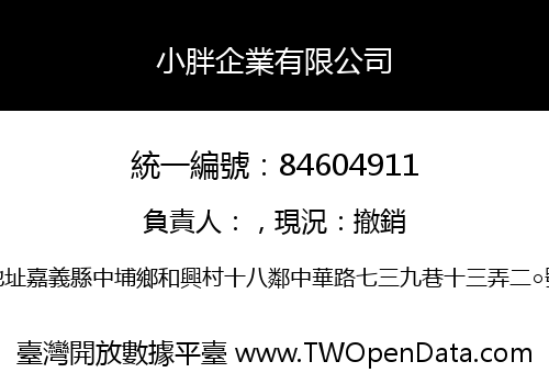 小胖企業有限公司