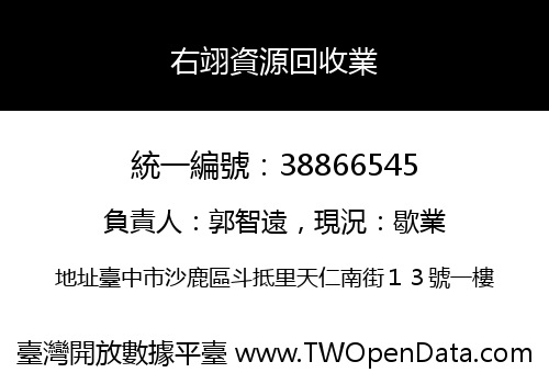 右翊資源回收業