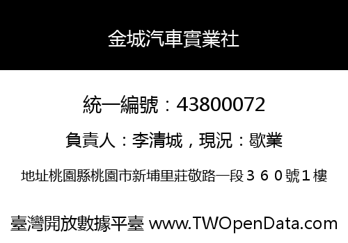 金城汽車實業社