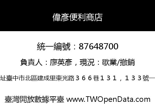 偉彥便利商店