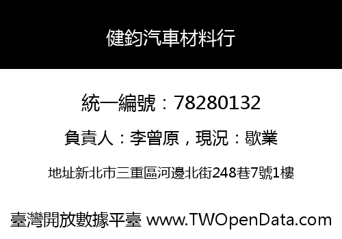 健鈞汽車材料行