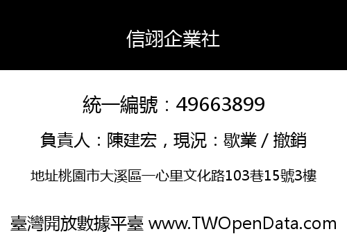 信翊企業社