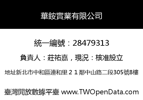 華銨實業有限公司