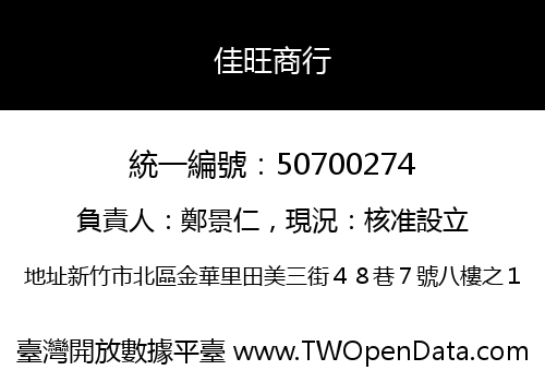 佳旺商行