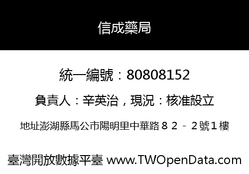 信成藥局