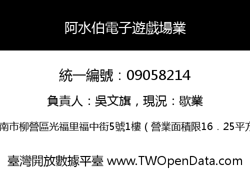 阿水伯電子遊戲場業