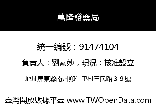 萬隆發藥局