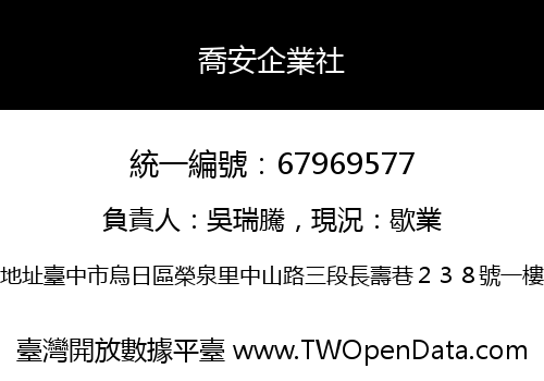 喬安企業社
