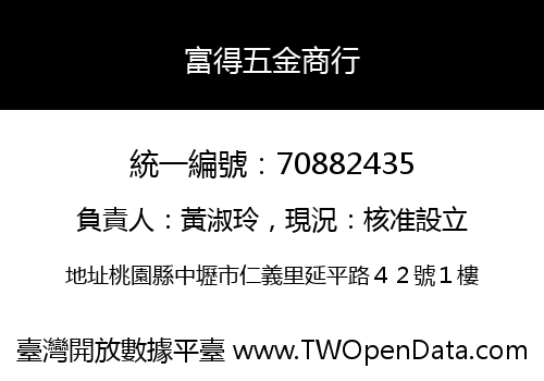 富得五金商行