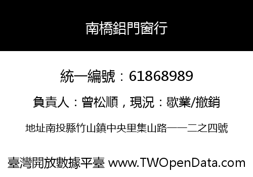 南橋鋁門窗行