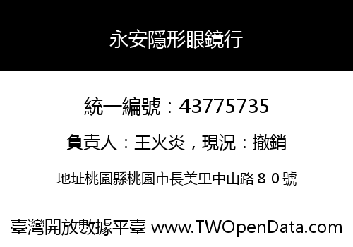 永安隱形眼鏡行