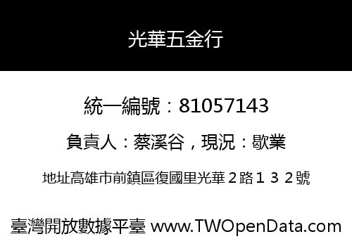 光華五金行