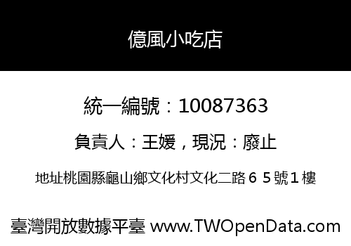 億風小吃店