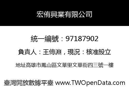 宏侑興業有限公司