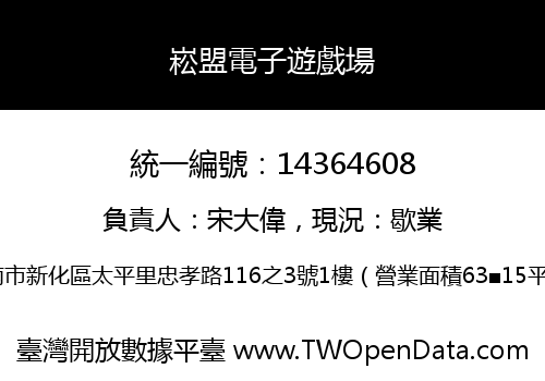 崧盟電子遊戲場