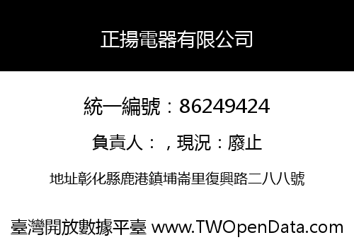 正揚電器有限公司