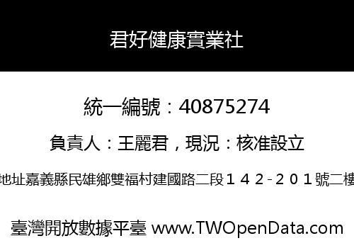 君好健康實業社