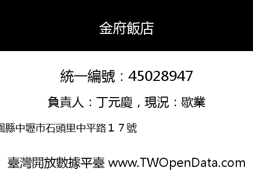 金府飯店
