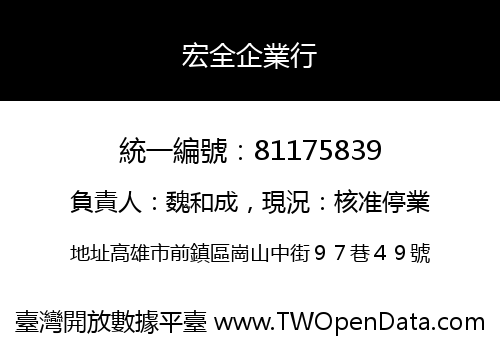 宏全企業行