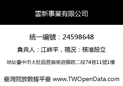 雲新事業有限公司