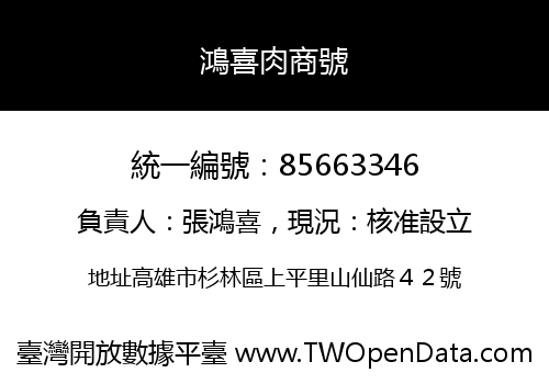 鴻喜肉商號