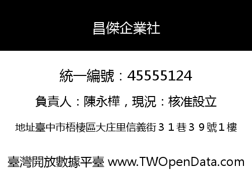 昌傑企業社