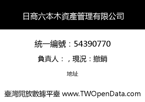 日商六本木資產管理有限公司