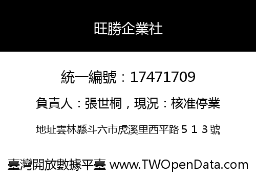 旺勝企業社
