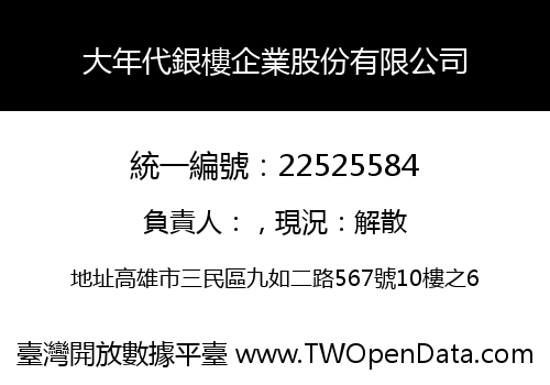大年代銀樓企業股份有限公司