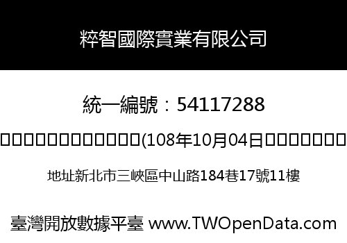 粹智國際實業有限公司