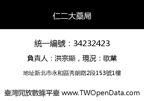 仁二大藥局