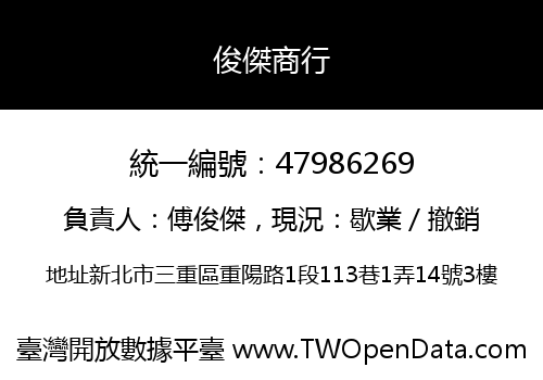 俊傑商行