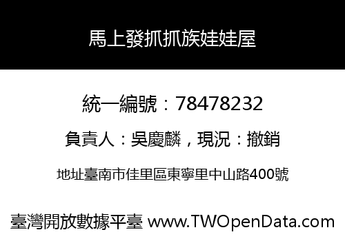 馬上發抓抓族娃娃屋