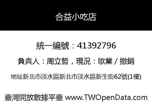 合益小吃店