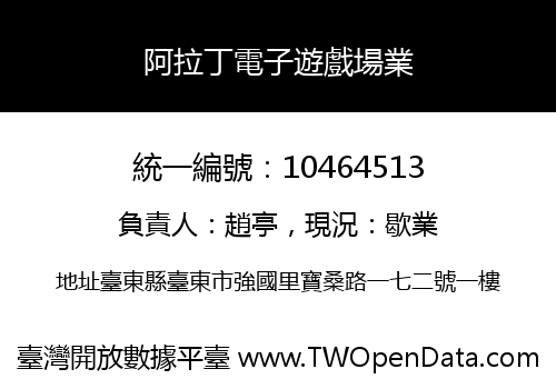 阿拉丁電子遊戲場業