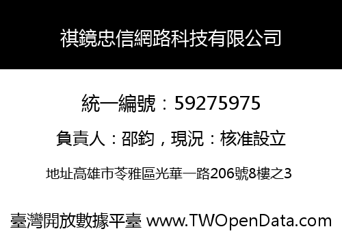 祺鏡忠信網路科技有限公司