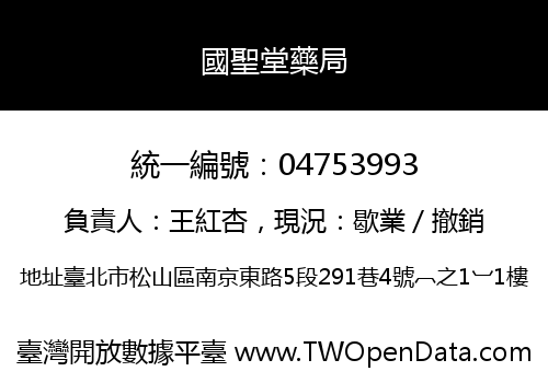 國聖堂藥局