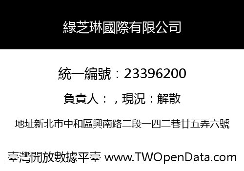 綠芝琳國際有限公司