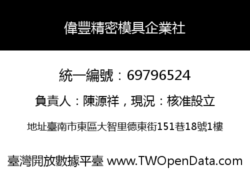 偉豐精密模具企業社