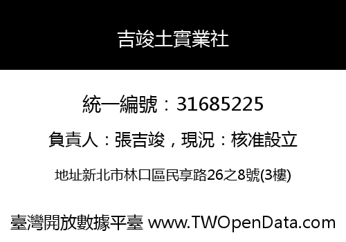 吉竣土實業社