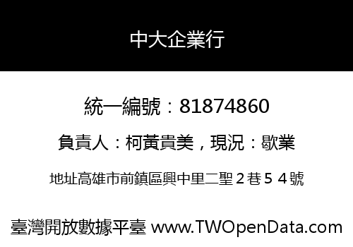 中大企業行