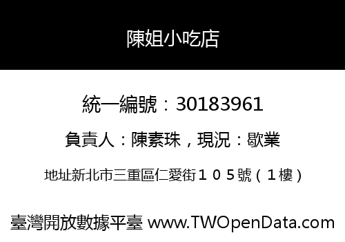陳姐小吃店